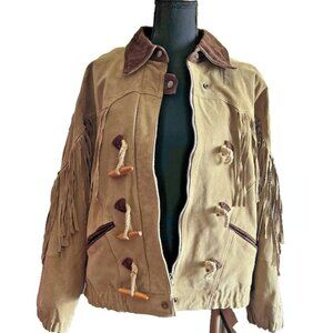 Vintage Men's Western Jacket by Braeton, size medium